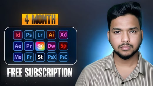 How to Get Adobe Creative Cloud for FREE on PC, MAC & LAPTOP | 4 Months FREE | Robiul Islam