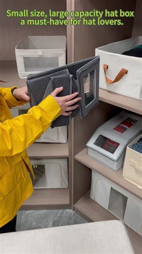 Organize Your Hats with This Innovative Storage Box