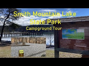 Smith Mountain Lake State Park VA Site by Site Campground Tour Camping in Virginia