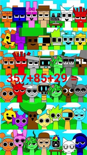 OMG 😱 SPRUNKI MINECRAFT VS SPRUNKI SPRUNKLINGS #sprunki #sprunkimod #incredibox #roblox