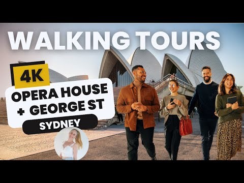 Sydney Walking Tour: Discover George Street in Stunning 4k | 2025