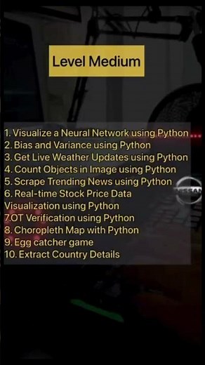 40 Python Projects — From Easy to Hard | Build, Debug, and Master Python