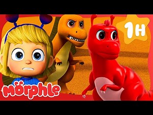 Dino Might | MORPHLE | Moonbug Kids - Art for Kids 🖌️