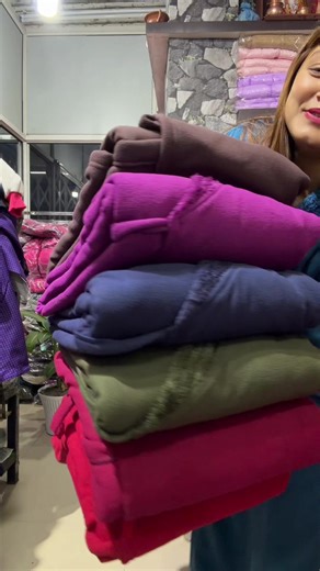 Warm Winter Heavy Fleece Fur Choli Gown for Women