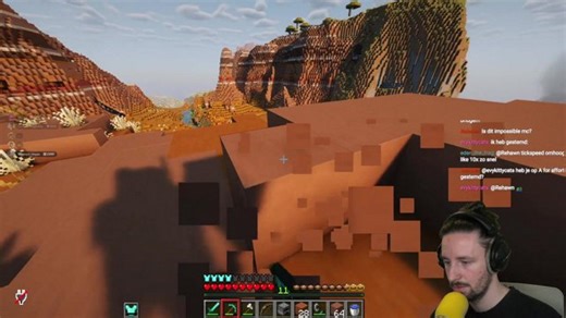 MINECRAFT GAME SPEED 10x CHALLENGE! | !crowdcontrol