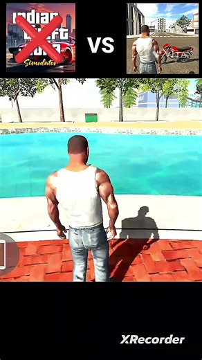Swimming Pool Challenge 🔥 #shorts #viral #gaming #indianbikedriving3d