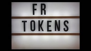 Cryptocurrency Free tokens coins ICO project led light box