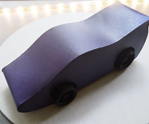 Lego Powered Paper Car