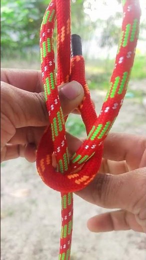 This Sheet Bend Knot Trick🔥 #knot