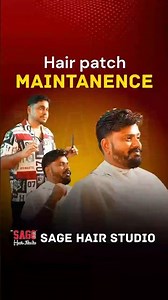 💇♂️ Hair patch maintenance made simple and stress-free 💪🔥|Sagehair|