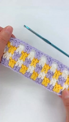 Getting creative with crochet! 🧶✨ Loving these colorful stitches. #CrochetLove #CraftingJoy | Crocheting With Ella
