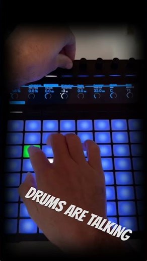 African drums | Ableton push #talkingdrum #abletonpush