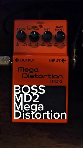 Boss MD2 Mega Distortion⚡️Best Stoner Pedal Ever? #boss #distortion #distortionpedal #stoner
