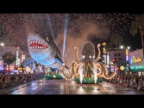 Los Angeles Parade 2026: Streets Packed with a Sea of People (4K)