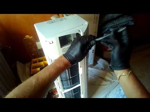 Fujitsu 12RL2 Single Zone Ductless Mini Split Installation