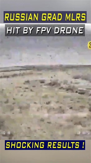 FPV Drone Destroys Russian Grad Rocket System! #dronewarfare #drones-001 | Jane Carney