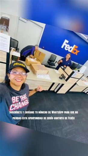 Suscríbete y envíame tu número de WhatsApp para que no pierdas esta oportunidad de envío gratuito de FedEx#mexico🇲🇽 #salvador #peru🇵🇪 #ecuador🇪🇨