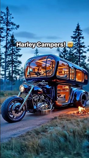 Harley Camper | Stylish & Compact Travel Companion