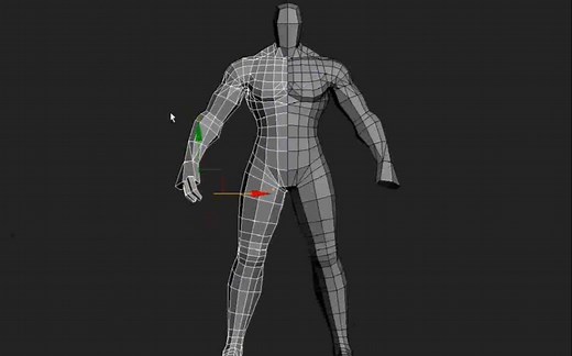 从box到人体、max角色建模完整教学【共4P】