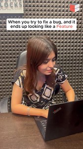 When Bug looks like a Feature...!!!  Share this with your coder friends! Follow @codingblocks for more!! . . . #CodingBlocks #learntocode #explorepage #codingmeme #codinghumor #programminglife #programmingmemes #reelsinstagram #reelitfeelit #coderlife #instagram #coding #reelkarofeelkaro #instagood #trending #viral #explore #developer #project #query #bugs #fypシ | Coding Blocks | Facebook