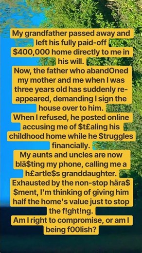 Entitled Family Demands My Grandfather’s House #funny #comedy #jokes #fyp #shorts #short #memes