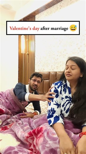 Legal Roommates 👩‍❤️‍👨 on Instagram: "Valentine's Day after marriage is just another day of being a 24/7 service provider. Who relates? 🙋‍♀️ . . . #ValentinesDay2026 #MarriedLife #RelatableHumor #HusbandWifeComedy #RealityCheck ValentinesDaySpecial DesiHumor FunnyReels CoupleGoalsNot LifeAfterMarriage"