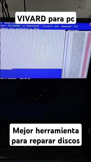 VIVARD es la mejor herramienta para diagnosticar y reparar discos mecánicos.