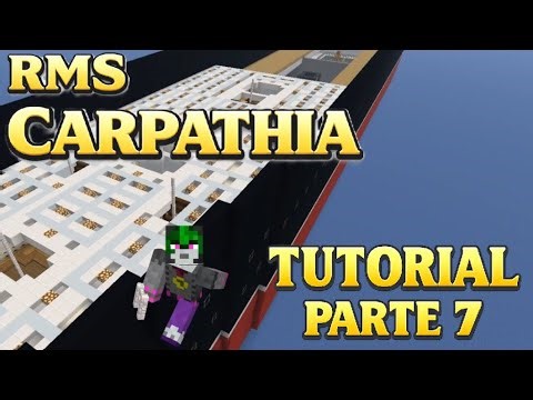 RMS Carpathia en Minecraft – Episodio 8 | Cubierta Inferior, Pasarelas y Camarotes