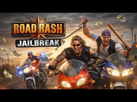 Balapan Brutal Tanpa Aturan! 🔥 Road Rash Jailbreak - #1