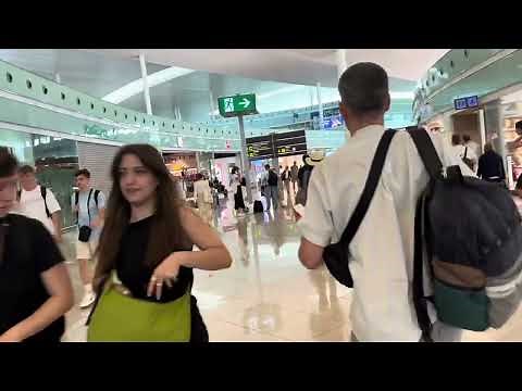Barcelona International Airport BCN Spain Arrival