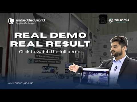 Embedded World 2026 | Live Product Showcase & Embedded Systems Demo | Silicon Signals.