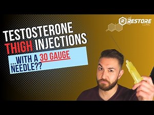 TRT thigh injection....with a 30g 1'' needle
