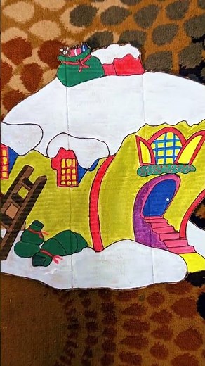 Whoville House Cardboard Cutout