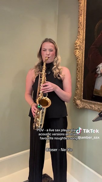 noughties but make it classy ✨ #sax #wedding