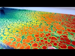 Spectacular Fluid Art Swipe - Easy to follow technique