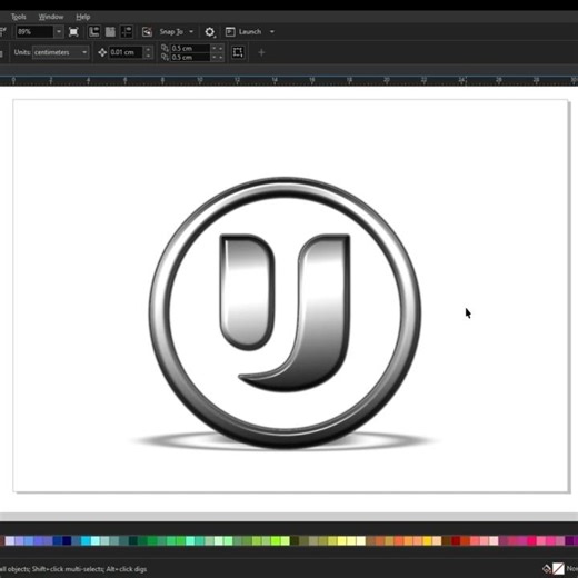 How to Make UJ Logo Designs #shorts