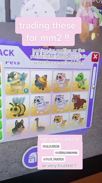 trading these for mm2