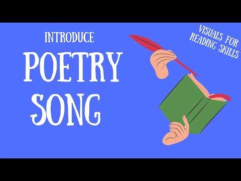 Poetry Elements Introduction | Song with Visuals for Reading Skills