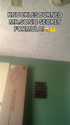 KNUCKLES MESSED UP BIG TIME! #fyp #sonic_boom_crackhouse #sonicthehedgehog #knuckles #shack