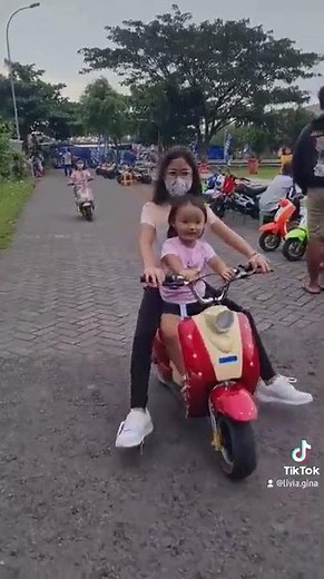 Main motor motoran - mainan motor aki #shorts #mainmotoraki