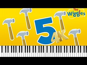 Johnny Works With One Hammer - The Wiggles 4K Sheet Music