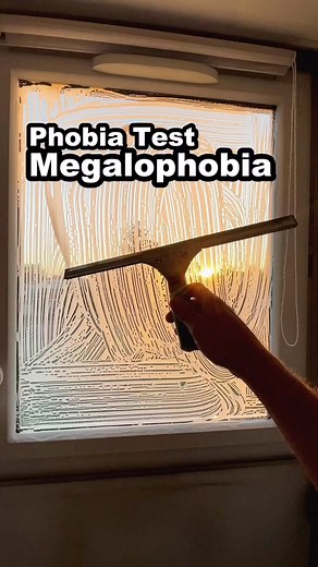 Disturbingly funny on Instagram: "DO YOU HAVE MEGALOPHOBIA? 😱 Megalophobia is characterized by an intense fear of large objects, structures, or animals. It can significantly impact a person’s daily life and mental well-being. #phobia #test #reels #megalophobia #viral"