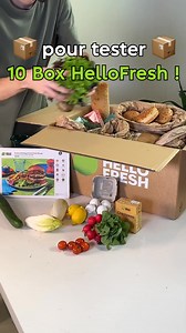 Nous recherchons : 25 personnes âgées de 56 ans qui souhaitent tenter leur chance pour tester 10 Box HelloFresh ! ‍🧑‍🍳🍛 ✅ Recevez des ingrédients frais et des recettes faciles à réaliser, livrés à votre porte ✅ Profitez de 21 recettes variées qui changent chaque semaine ✅ Ayez plus de temps libre pour faire ce que vous aimez Participez à notre court sondage pour tenter votre chance. De plus, dès aujourd'hui chaque participant bénéficiera d’une réduction exceptionnelle ! Cliquez ici 👉 https:/