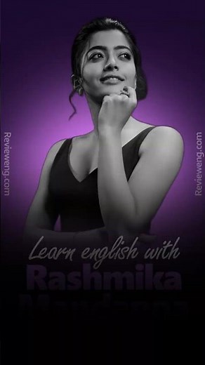 Learn English With Rashmika Mandanna | Phrase: Grumpy Person #shorts