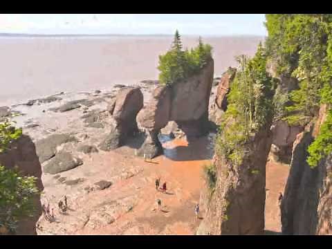Hopewell Rocks, NB Tidal Time Lapse