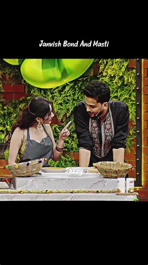 Elvish And Jannat #elvishyadav #elvisharmy #jannatzubair #laughterchefs #shorts #youtubeshorts