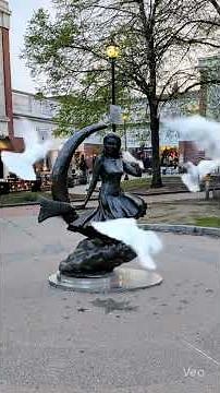 SALEM visit. Walking around the sites of Salem, MA.