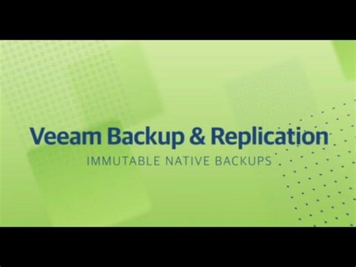How to set up Immutable Native Backups | Hussar Systems LLC | Veeam