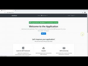 ABP Framework 4 MVC / Razor Pages & EF Core Tutorial - The Book List Page / Lesson 3