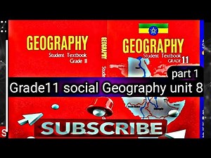 geography Grade 11 unit 8 part 1